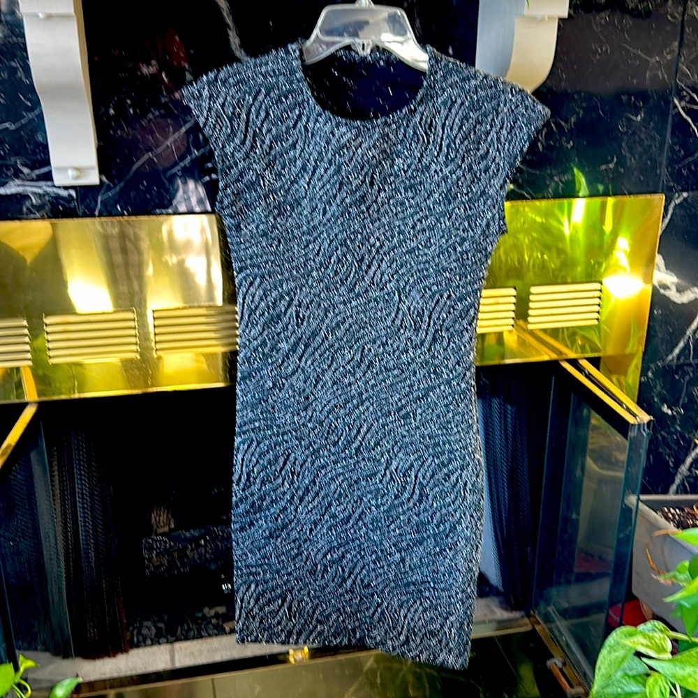 Black sparkle dress